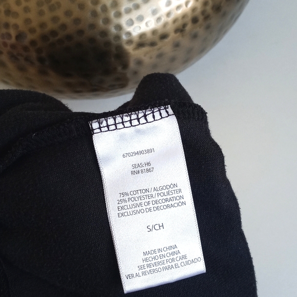 U.S. Polo Black Velour Sweatpants S - Picture 5 of 12